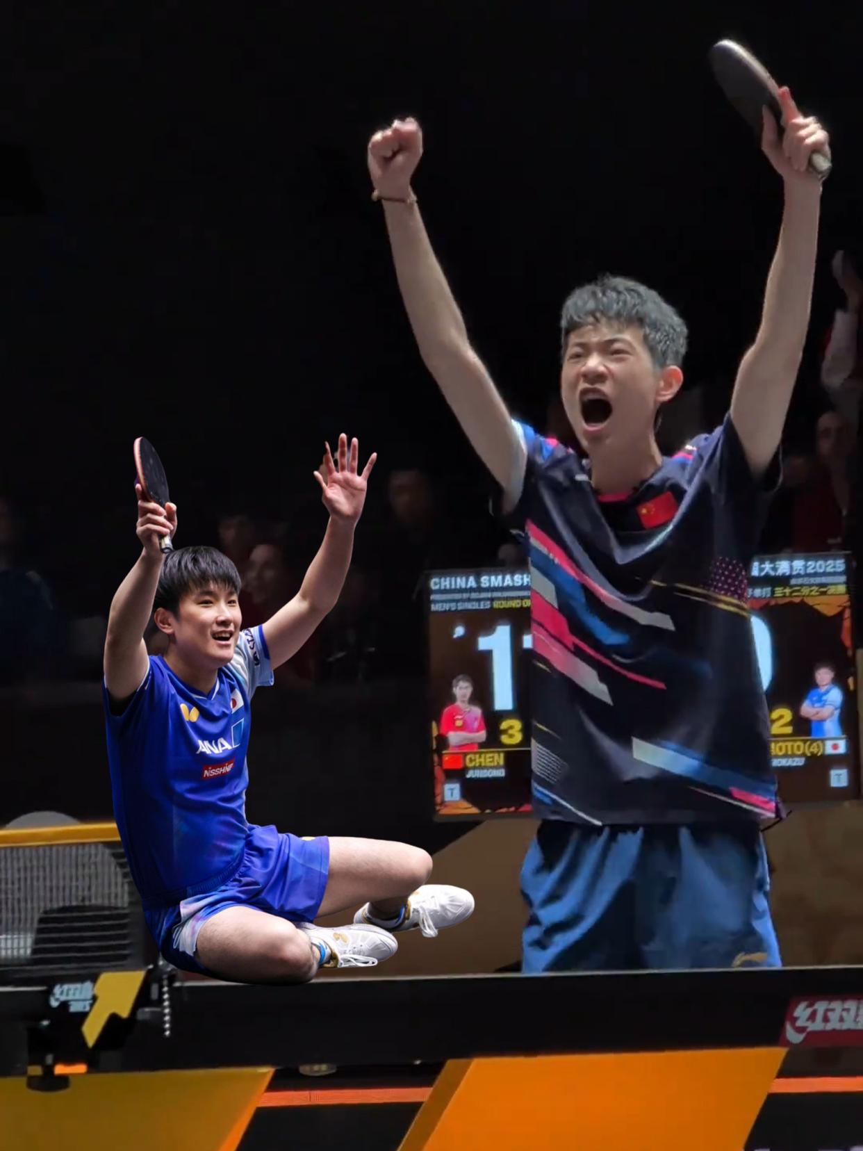 瑞典乒乓球队险胜波兰乒乓球队，张本智和爆发神勇